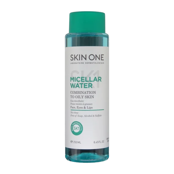 Skin-One-micellar-water-oily-1 محلول پاک کننده آرایش پوست چرب اسکین وان