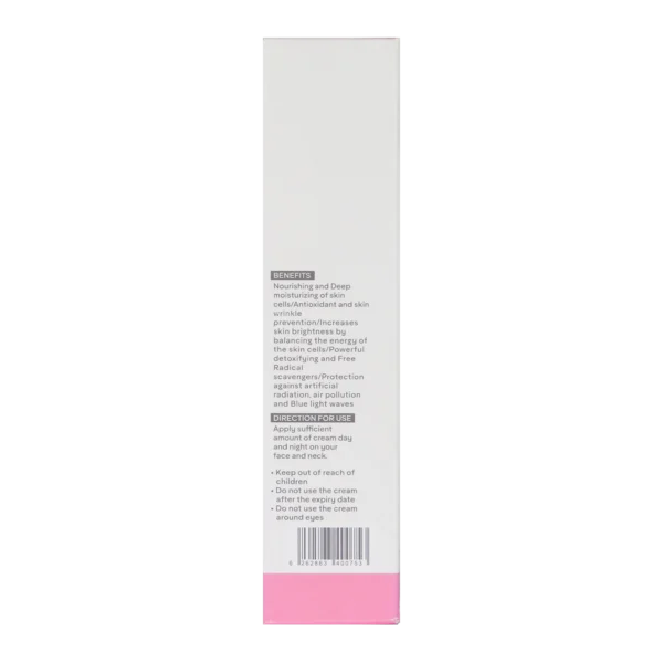 خرید کرم مرطوب و دتوكسیفای کننده صورت و گردن ژنوبایوتیک مناسب پوست خشک و حساس