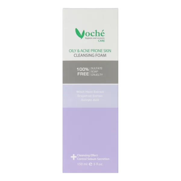 فوم شستشوی پوست چرب و مستعد آکنه وچه