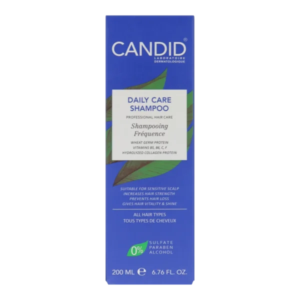 Candid-daily-care-shampoo-all-hair-1.webp شامپو ویتامینه و پروتئینه روزانه انواع مو کاندید - تصویر 1