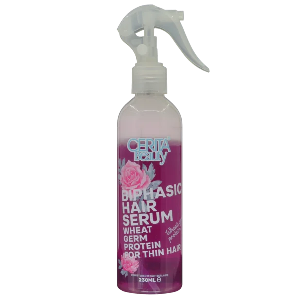 سرم دوفاز محافظ موی نازک و کم حجم سریتا بیوتی