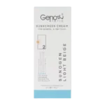 کرم ضد آفتاب رنگی پوست خشک SPF50 ژنوبایوتیک