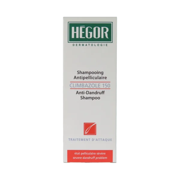 Hegor-shampoo-anti-dandruff-150.webp شامپو کلیمبازول 150 هگور - تصویر 1