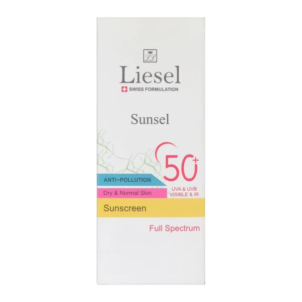 ضد آفتاب پوست نرمال تا خشک +SPF50 سانسل