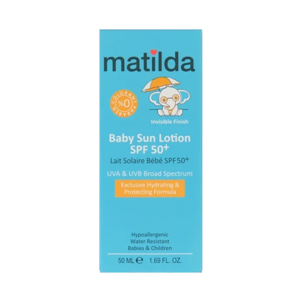 لوسیون ضد آفتاب کودک SPF50 ماتیلدا - تصویر 1