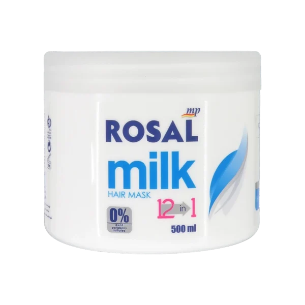 ماسک مو شير 12 در 1 مغذی و آبرسان روزال (بدون نیاز به آبکشی) - تصویر 1