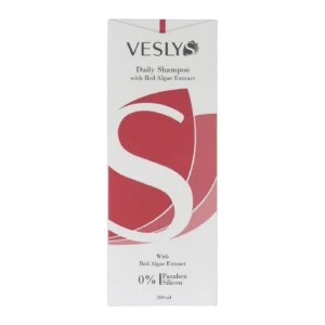 شامپو روزانه موی چرب وسلی با جلبک قرمز