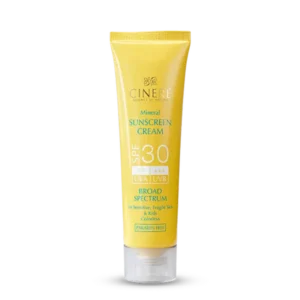کرم ضد آفتاب بی رنگ SPF30 سینره