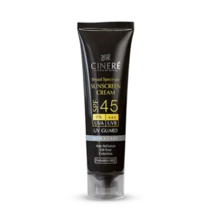 کرم ضد آفتاب 45 SPF سینره مخصوص آقایان