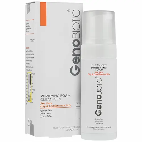 cleangen-skin-cleansing-purifying-face-foam-oily (1) فوم شستشوی پوست چرب کلینژن