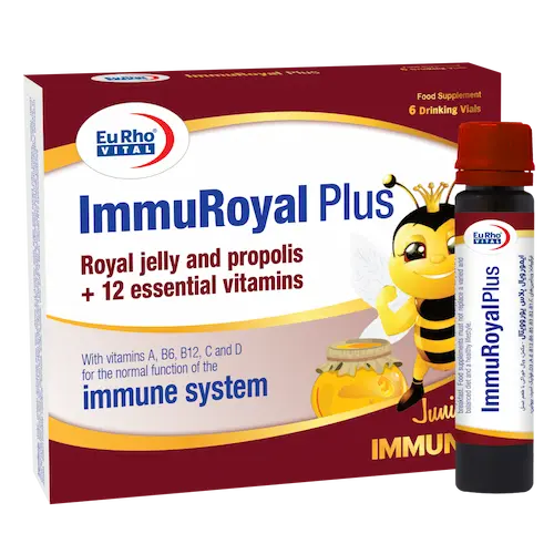 eurhovital-oral-solution-vial-immuroyal-plus.webp ویال خوراکی ایمو رویال پلاس یوروویتال - تصویر 1