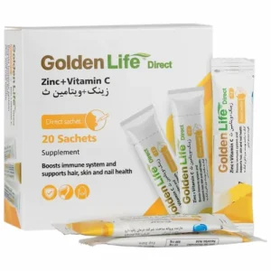 ساشه زینک پلاس ویتامین سی گلدن لایف