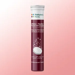 قرص جوشان کافئین و تائورین و ب کمپلکس نیچرز پلنتی