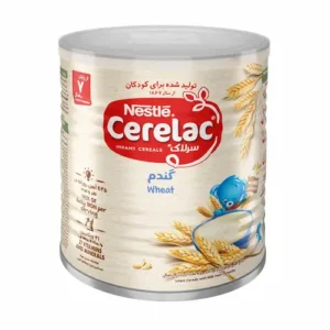 سرلاک گندم نستله به همراه شیر