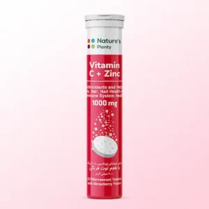 قرص جوشان ویتامین سی ۱۰۰۰ پلاس زینک نیچرز پلنتی