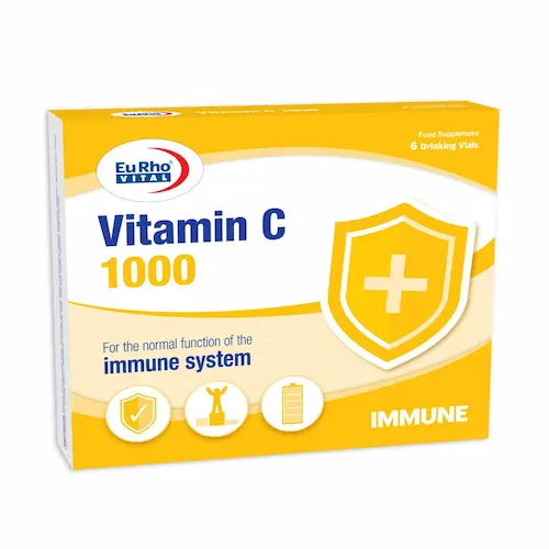 oral-solution-vial-eurho-vital-vitamin-c-1000-mg.webp ویال خوراکی ویتامین سی یوروویتال 1000 میلی گرم - تصویر 1