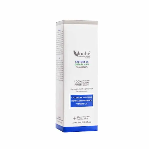 voche cysteine-b6-anti-hair-loss-shampoo-for-oily-hair شامپو تقویت کننده موی چرب سيستئين و ب6 وچه