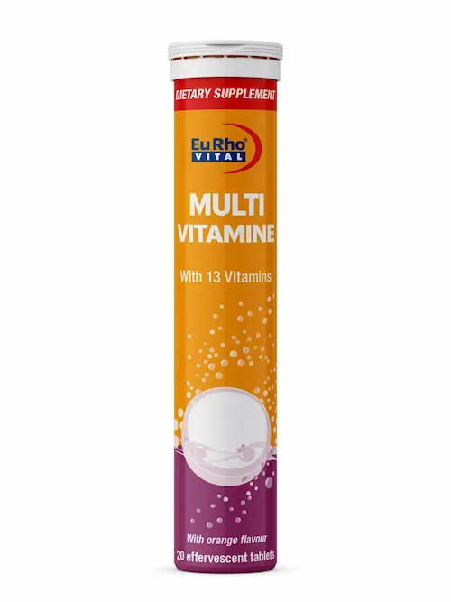 effervescent-tablet-eurho-vital-multi-vitamine قرص جوشان مولتی ویتامین یوروویتال