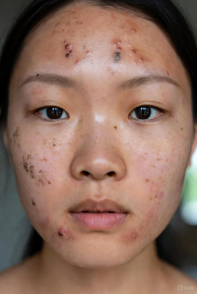 درمان دارویی آکنه - درمان آکنه صورت